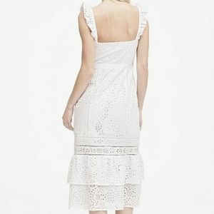 banana republic eyelet pinafore dress